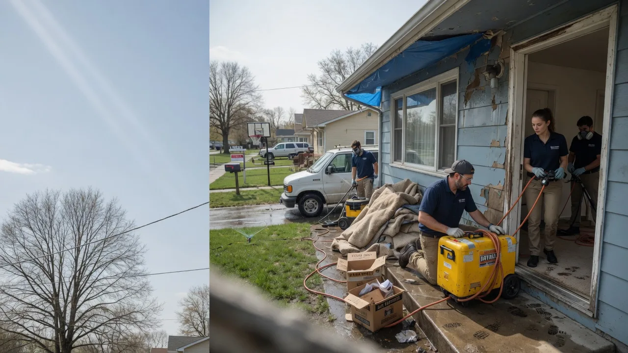 Basement Flood Cleanup in Park, KS near me